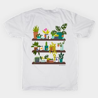 Plant Heaven Shelves T-Shirt